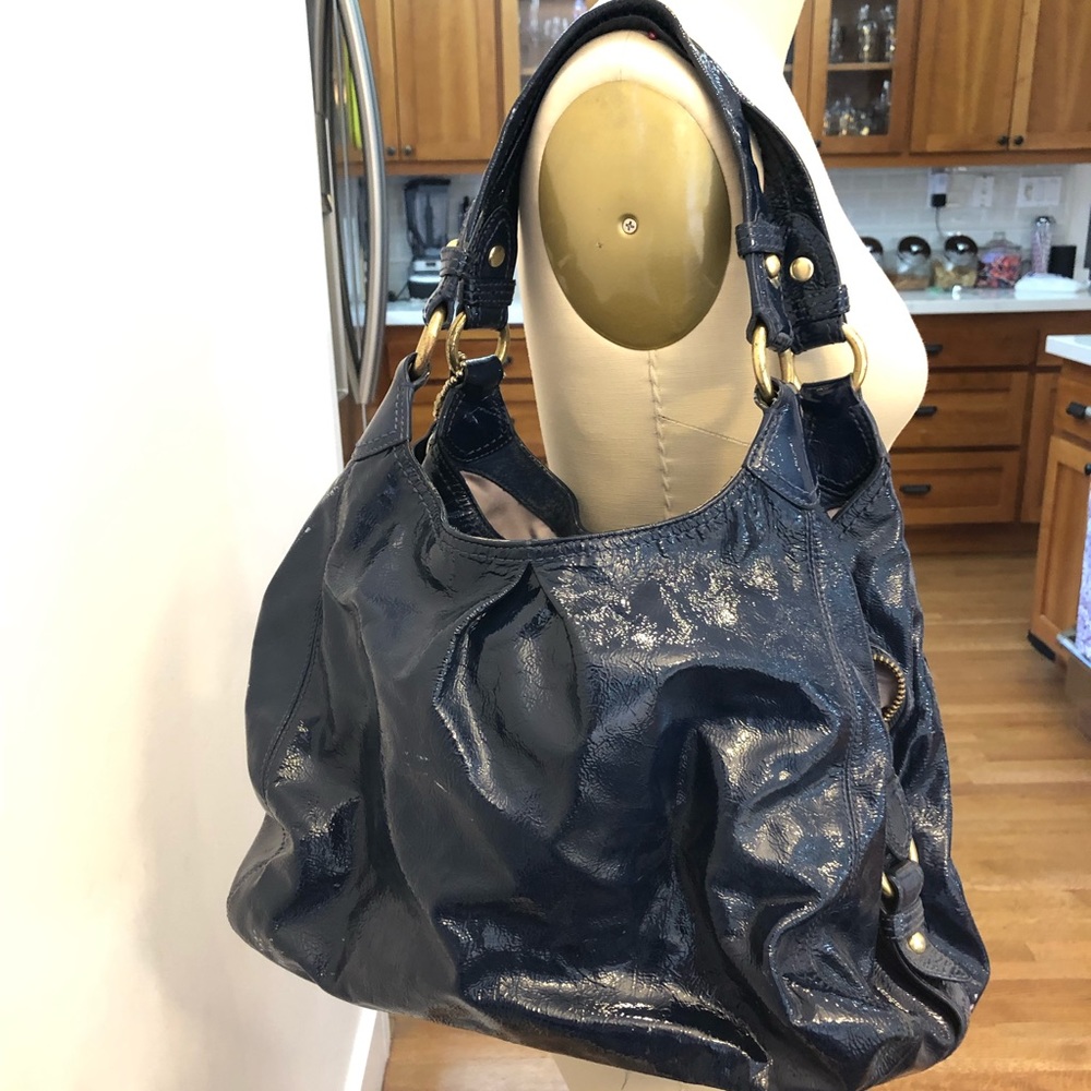 Blue Coach Purse